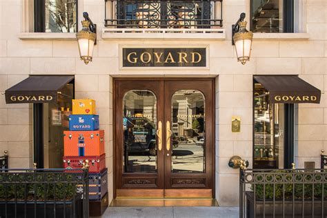 goyard avenue montaigne|goyard paris boutique.